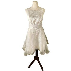 White tulle dress M